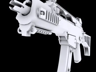 A kind gun call KGE 36 3D model