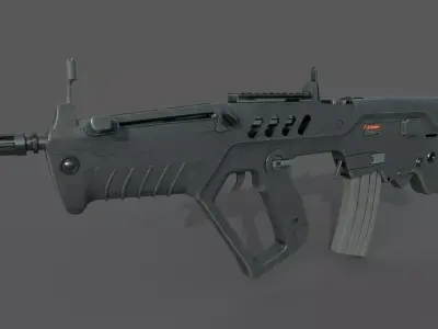 Tar-21 3 Skins Low-poly 3D model