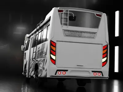 Eicher Starline Bus 3D model
