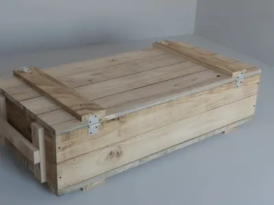 Military Box 3D model