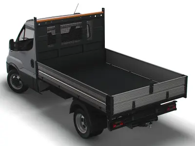 Iveco Daily Single Cab Tipper 2021 3D model