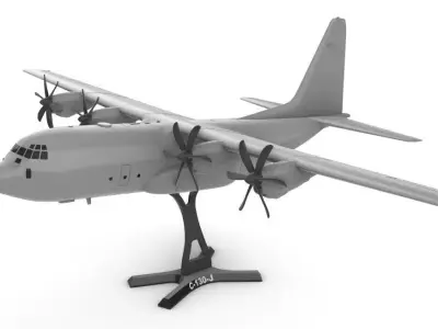 C-130J 3D print model purchase