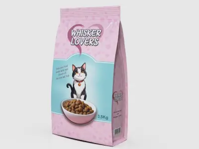 Whisker Lovers Low-poly 3D model