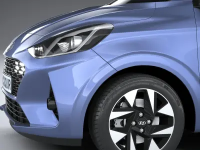 Hyundai i10 2024 3D model purchase