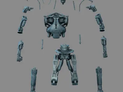 T-800 Terminator 3D print model