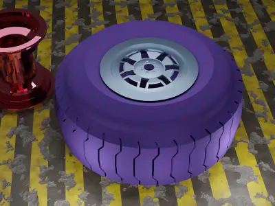 Car Project Free low-poly 3D model
