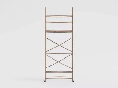 -Old Scaffolding V6- 3D model