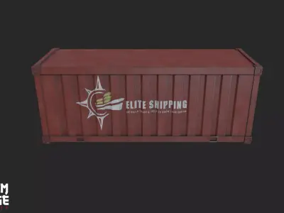 Shipping Cargo Container 3D model purchase