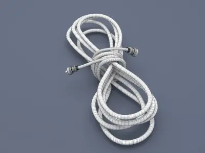 POWER ELECTRICAL LEAD 3D model