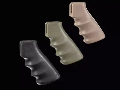 Hogue AR Pistol Grip Low-poly 3D model