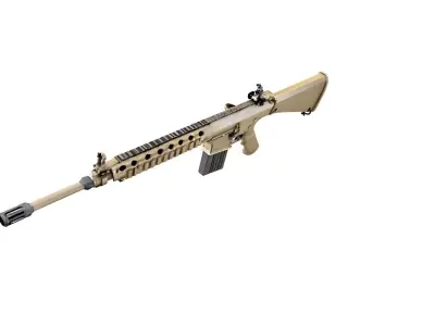 m110 rifle 3D model