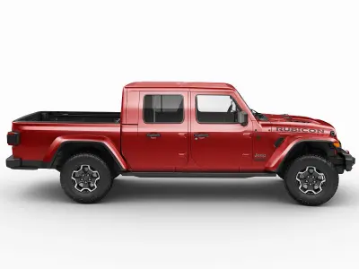 Jeep Gladiator 2020 3D model purchase
