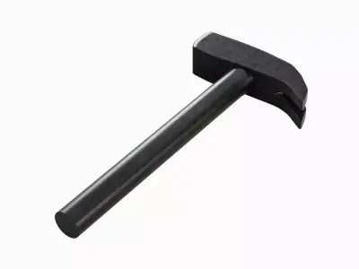 Iron Hammer 03 Low-poly 3D model