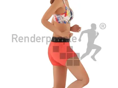 Sophia Animated 008 Jogging