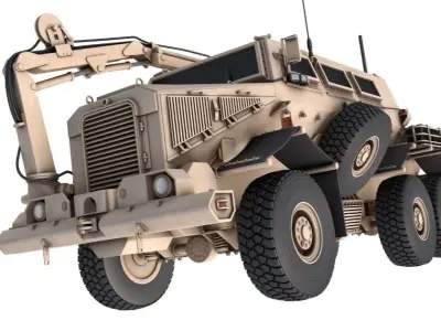 Buffalo MRAP 3D model