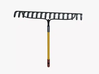 Garden Rake 3D model purchase