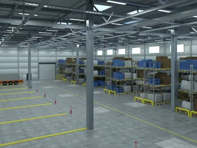 Warehouse 4 3D model