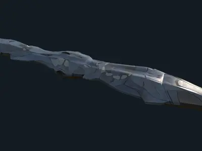 submarine - 8k 3D model