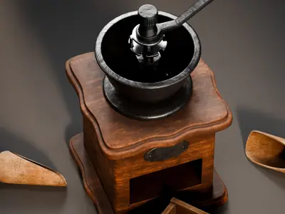 Coffee Grinder 3D model purchase