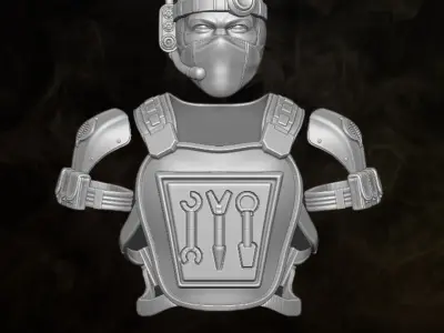 MediViper GI Joe fan art 3D printable files for Action Figures 3D print model