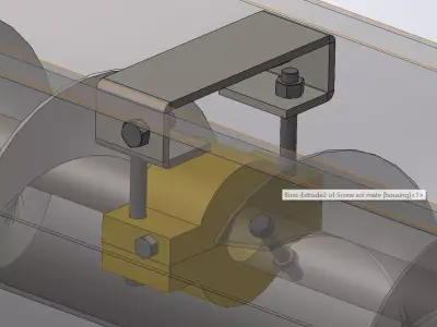screw feed Free 3D model