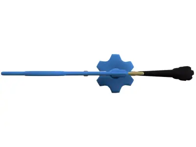 Laparoscopic tool for med VR training simulator Low-poly 3D model