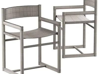 323 Resident Passenger Chair by Simon James 2 color options 3D model