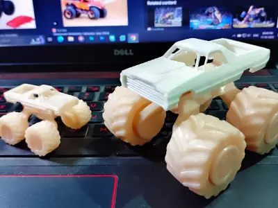 Monster Truck 3D print model