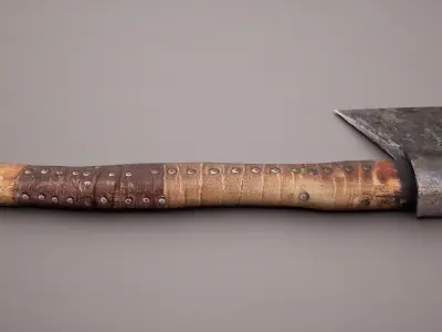 Low-poly Axe Low-poly 3D model