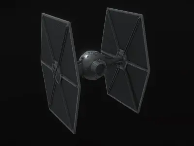 Tie Fighter 3D model