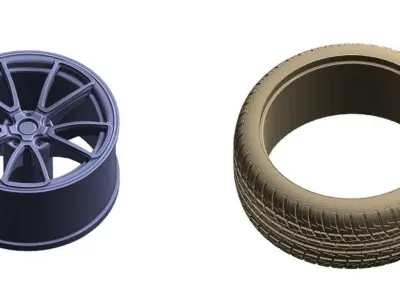 Custom Rim 1 printable 3D print model