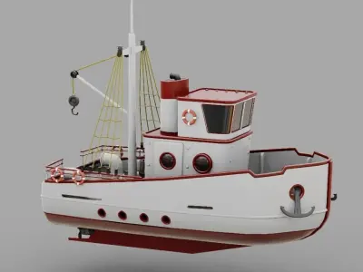 Fishing Boat  3D model