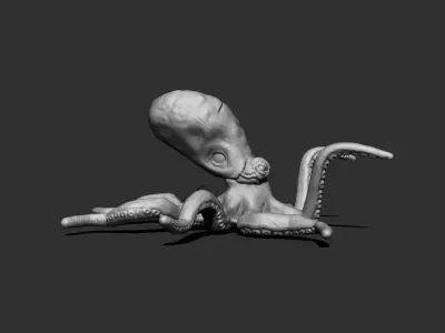 Octopus Free 3D model purchase