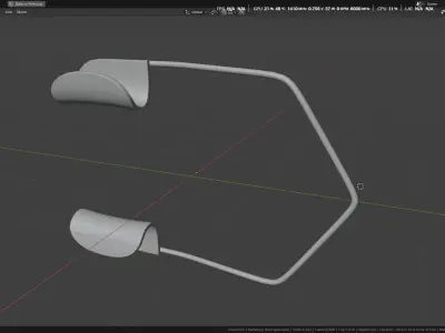 Barraquer Wire Speculum 3D model