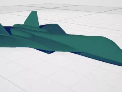 Scale Military Aircraft Model 3D print model