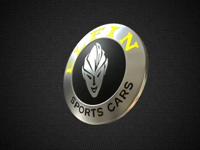 elfin logo 3D model