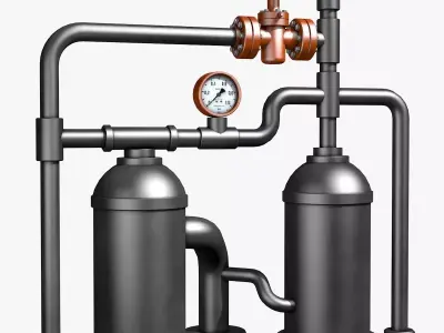 Industrial Storage Equipment 3D model purchase