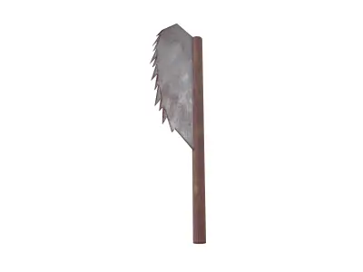 Fantasy Style Axe v1 004 Low-poly 3D model