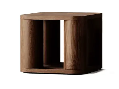 Crate and Barrel Oakhurst Coffee Tables 3D model