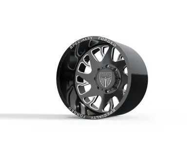 REAR SPECIALITY FORGED D033 WHEEL 3D MODEL 3D model