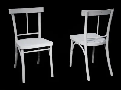 Chair Low-poly 3D model