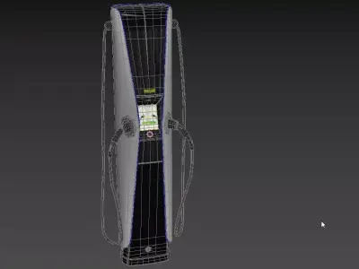 EVBox Iqon Ev charger 3D model