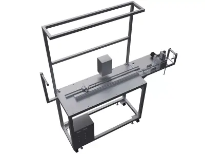 2VG FRO sponge strip flushing equipment 3D model