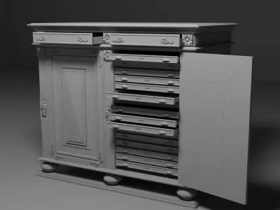 Munzkabinett Free 3D model