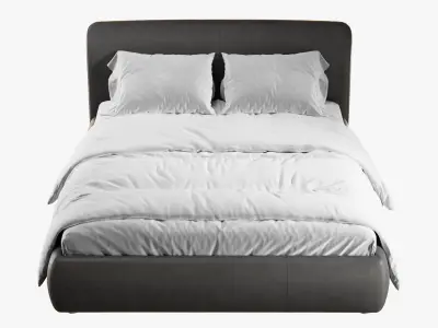 King bed 3D model get