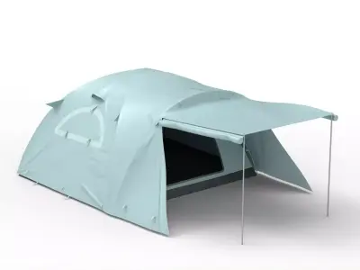 Outdoor Camping Tent 3D model purchase