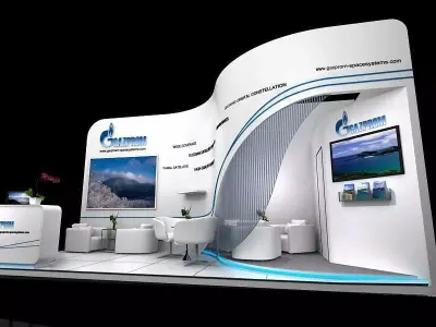 Exhibition - Area -7X3-3DMAX2009-023 3D model