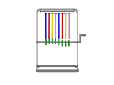 Pendulum Rotary Free 3D model