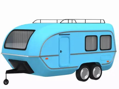 Caravan 04 3D model