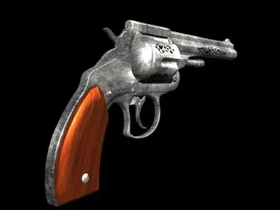 mexican gun 3D model